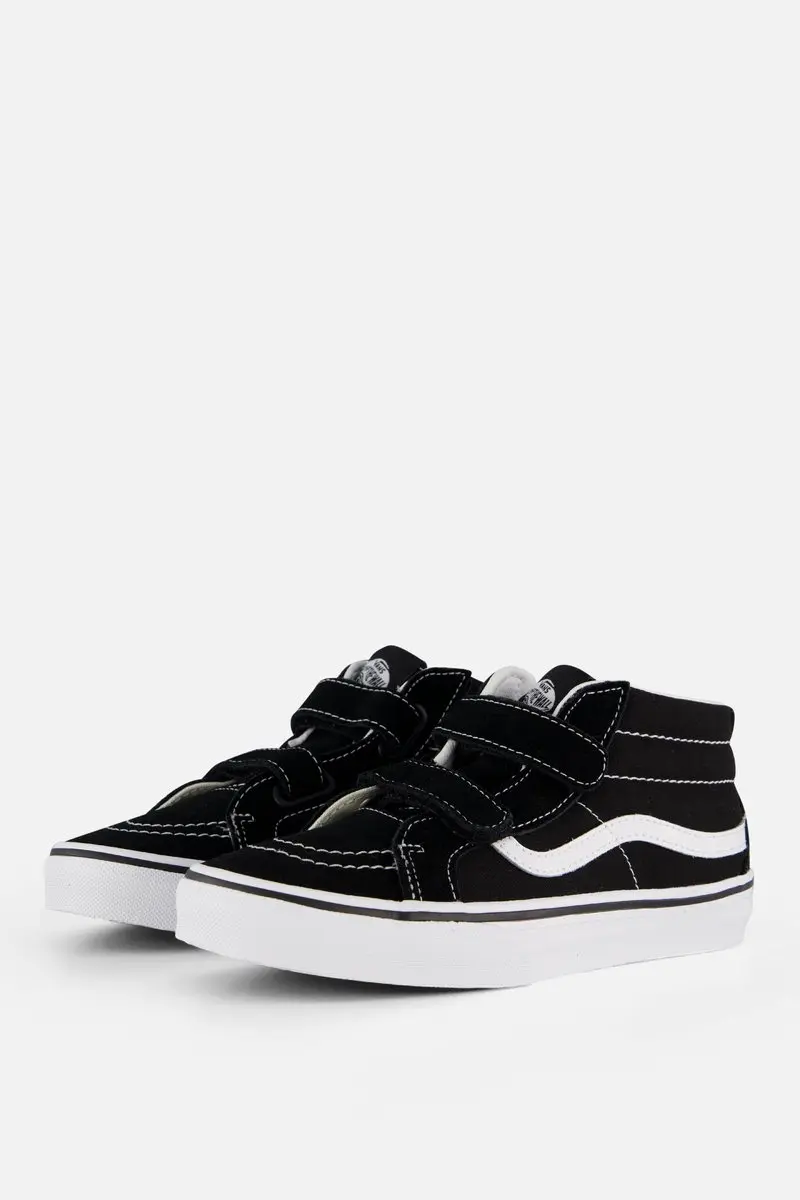 Vans Sk8-Mid Sneakers zwart Canvas