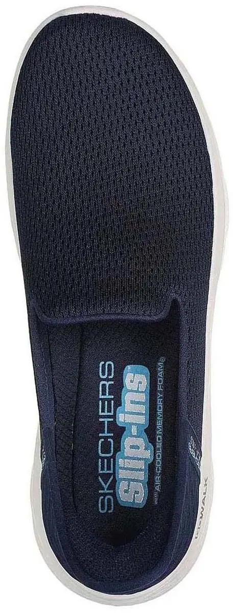 Skechers Go Walk Flex-Relish Slip-Ins Sneakers - Dames 38 - Navy