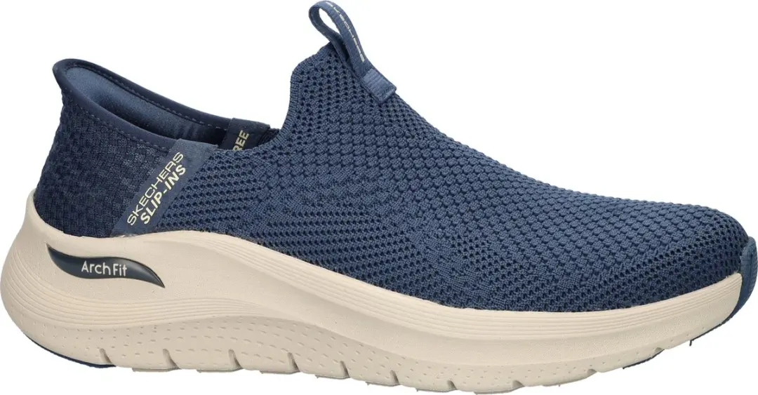 Skechers Hands Free Slip-Ins Arch Fit Crayn Heren Instapschoen - Blauw