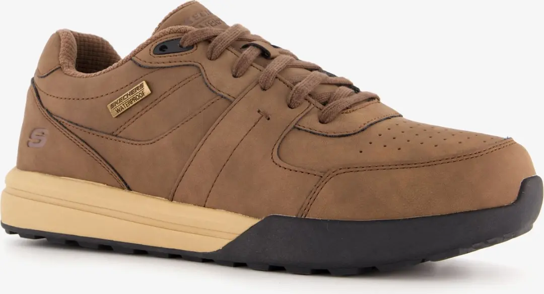 Skechers heren veterschoenen bruin