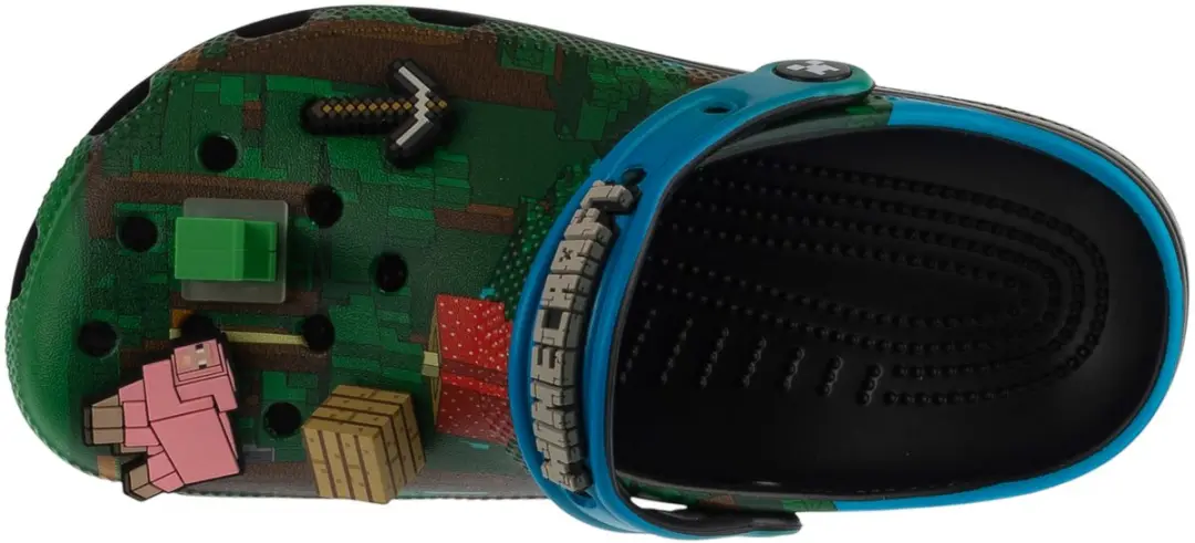 Crocs Classic Minecraft Clog Slippers - Groen 41/42 - afbeelding 6 van 6