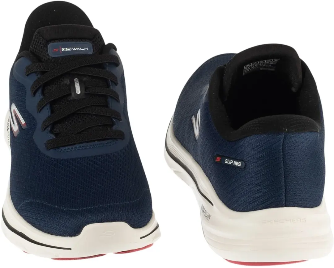 Skechers GO Walk 8 Slip-Ins Sneakers 216783-NVRD - Marineblauw