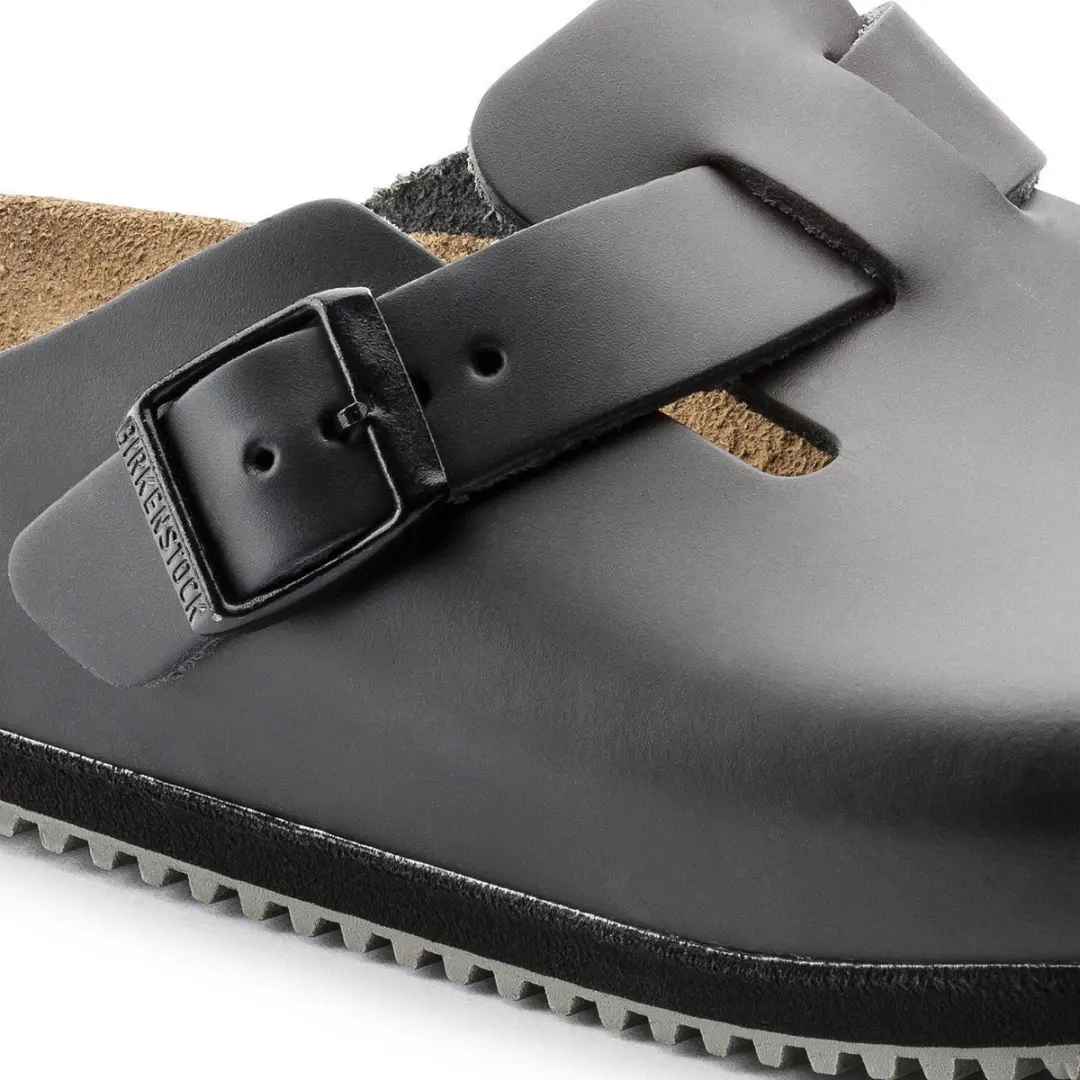 Birkenstock Boston Clogs - Maat 43 - Zwart
