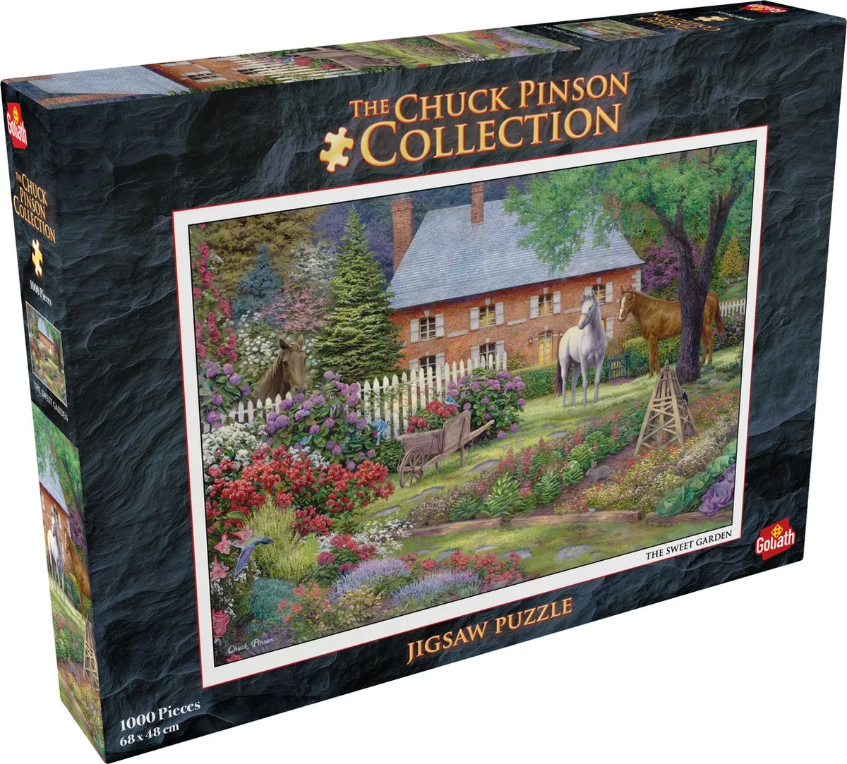 Goliath Chuck Pinson The Sweet Garden Puzzel 1000 Stuks