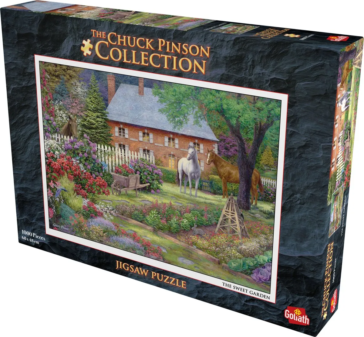 Goliath Chuck Pinson The Sweet Garden Puzzel 1000 Stuks - Multicolor
