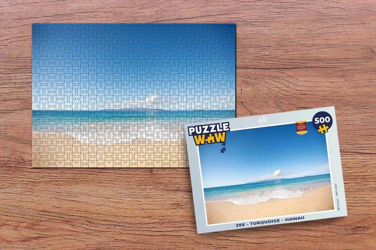 PuzzleWow Hawaii Legpuzzel 500 Stuks - Multicolor