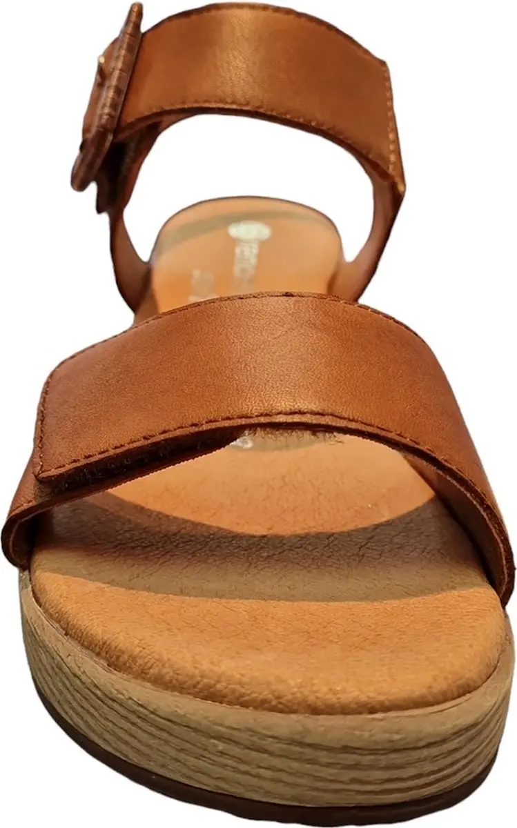 Remonte D0N52-24 Dames Sandalen - Cognac - 42 - afbeelding 2 van 6