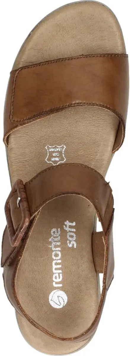 Remonte D0N52-24 Dames Sandalen - Cognac - 42 - afbeelding 5 van 6