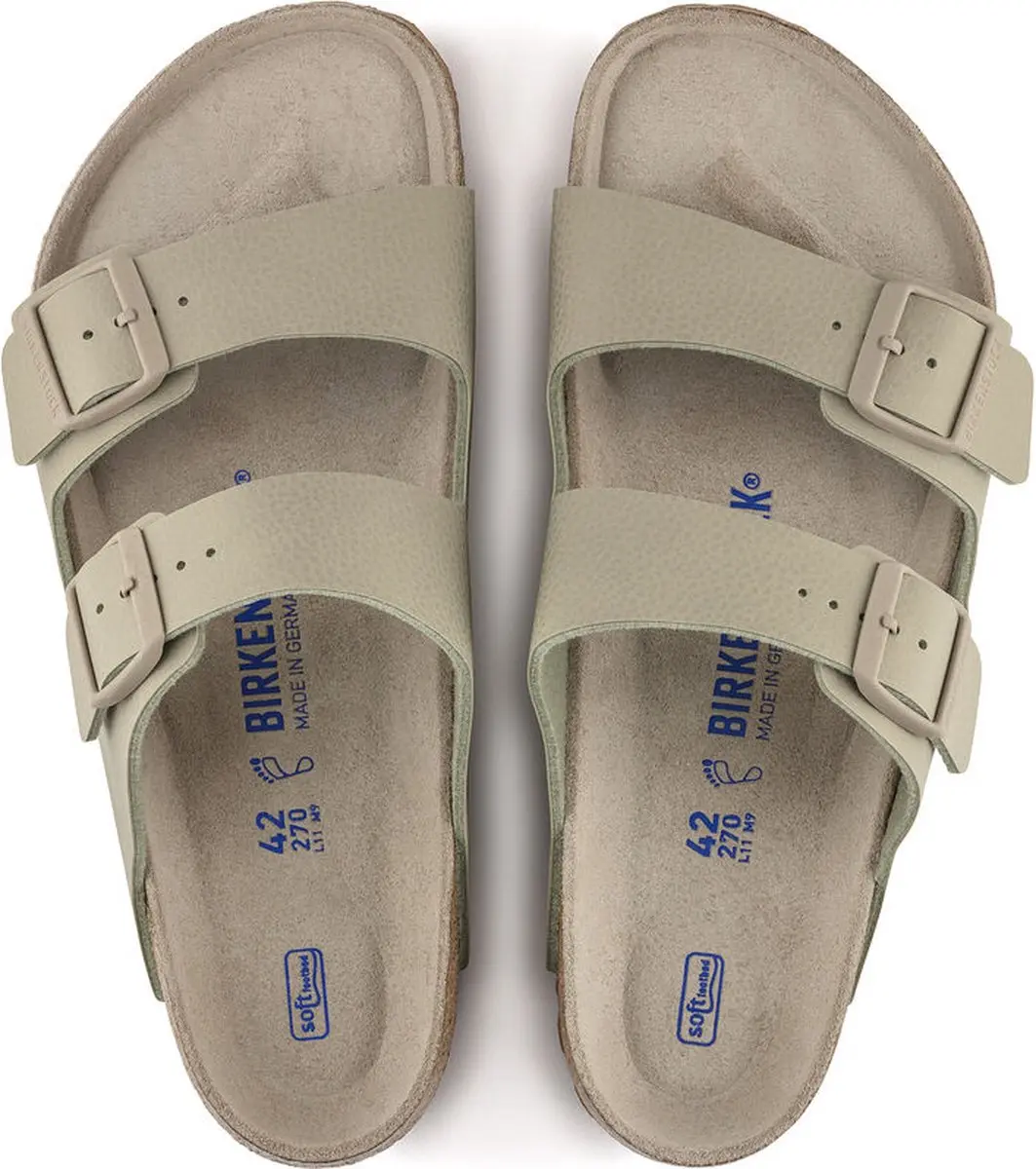 Birkenstock Arizona- Desert Soil Faded Khaki SFB