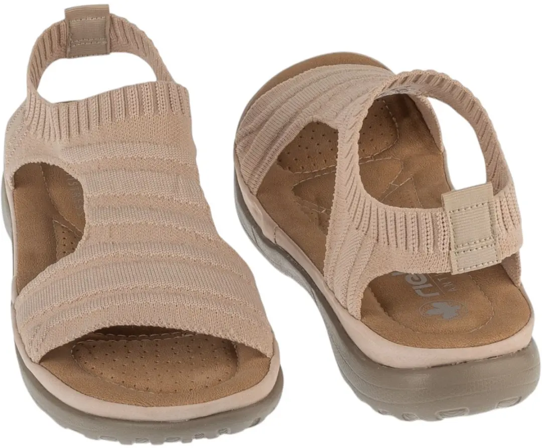 Rieker Sandalen 62741 - Vrouwen Beige 41