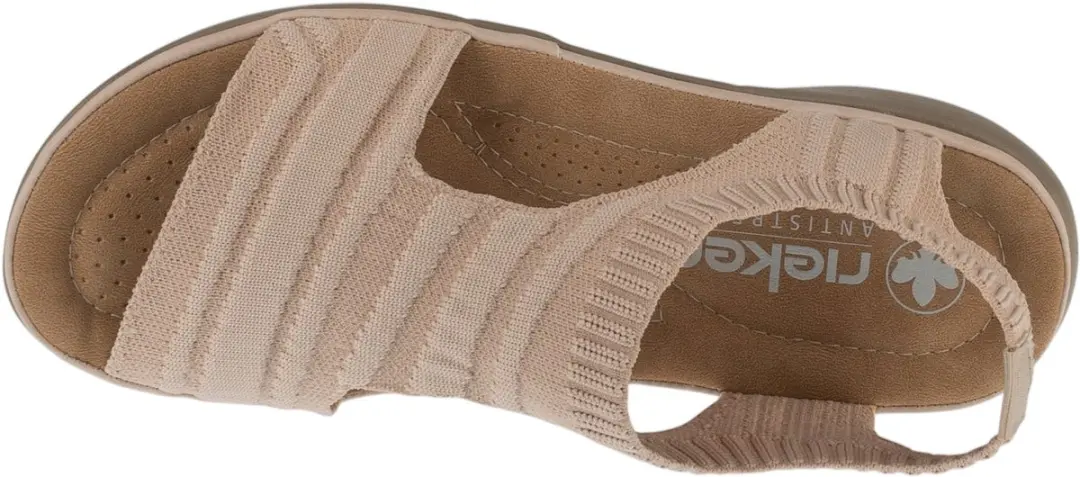 Rieker Sandalen 62741 - Vrouwen Beige 41