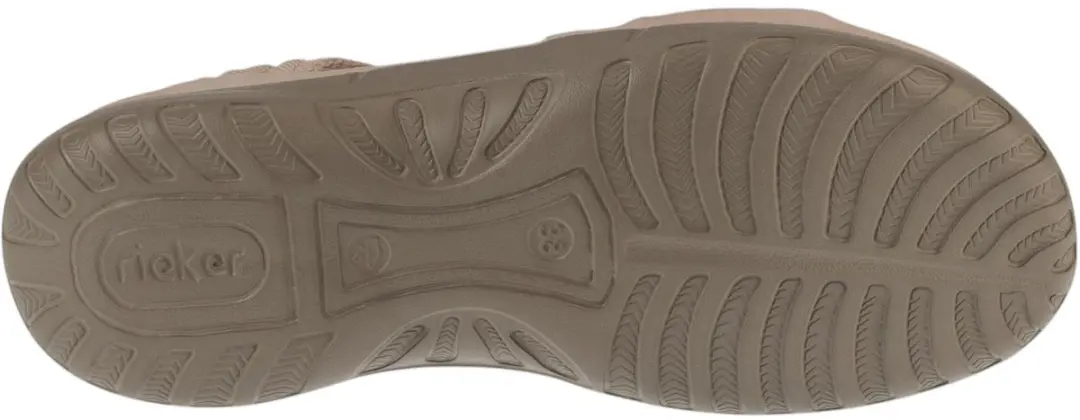 Rieker Sandalen 62741 - Vrouwen Beige 41