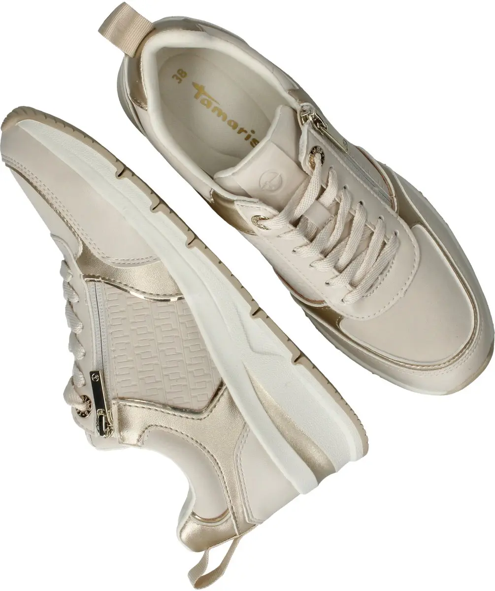 Tamaris Essential Sneakers 107298 - Dames - Beige - afbeelding 6 van 6
