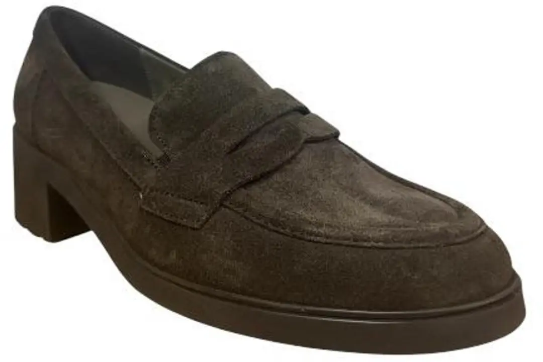 Gabor Suede Blok Hakje 6536 5 - Bruin - Maat 42 - afbeelding 2 van 6
