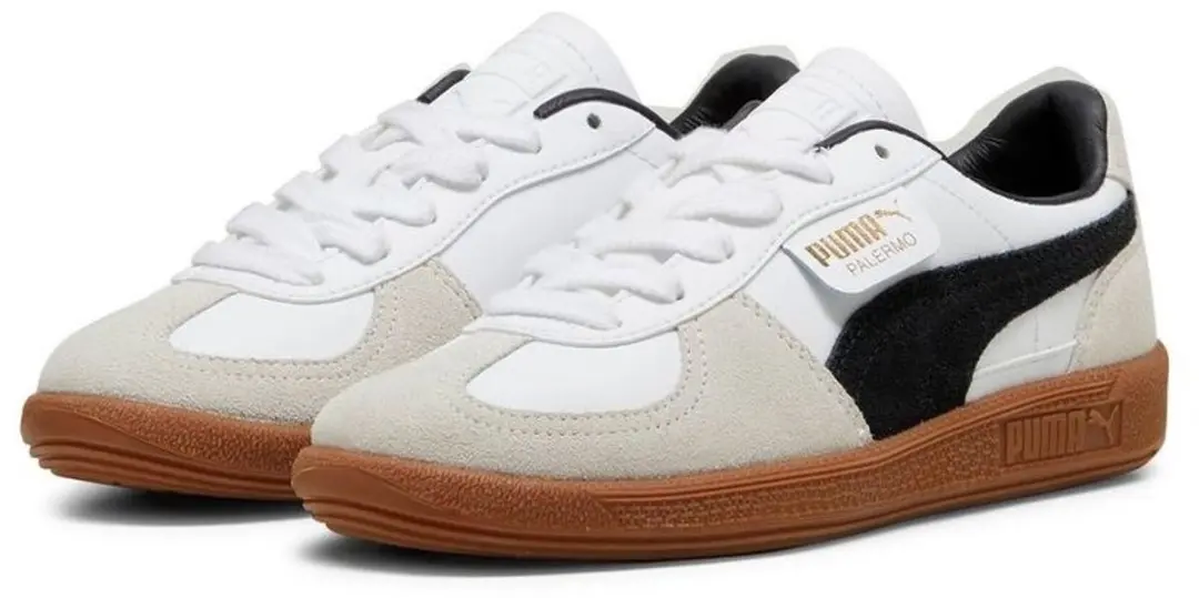 PUMA Palermo Jr Sneakers - Wit - 36 - afbeelding 2 van 6
