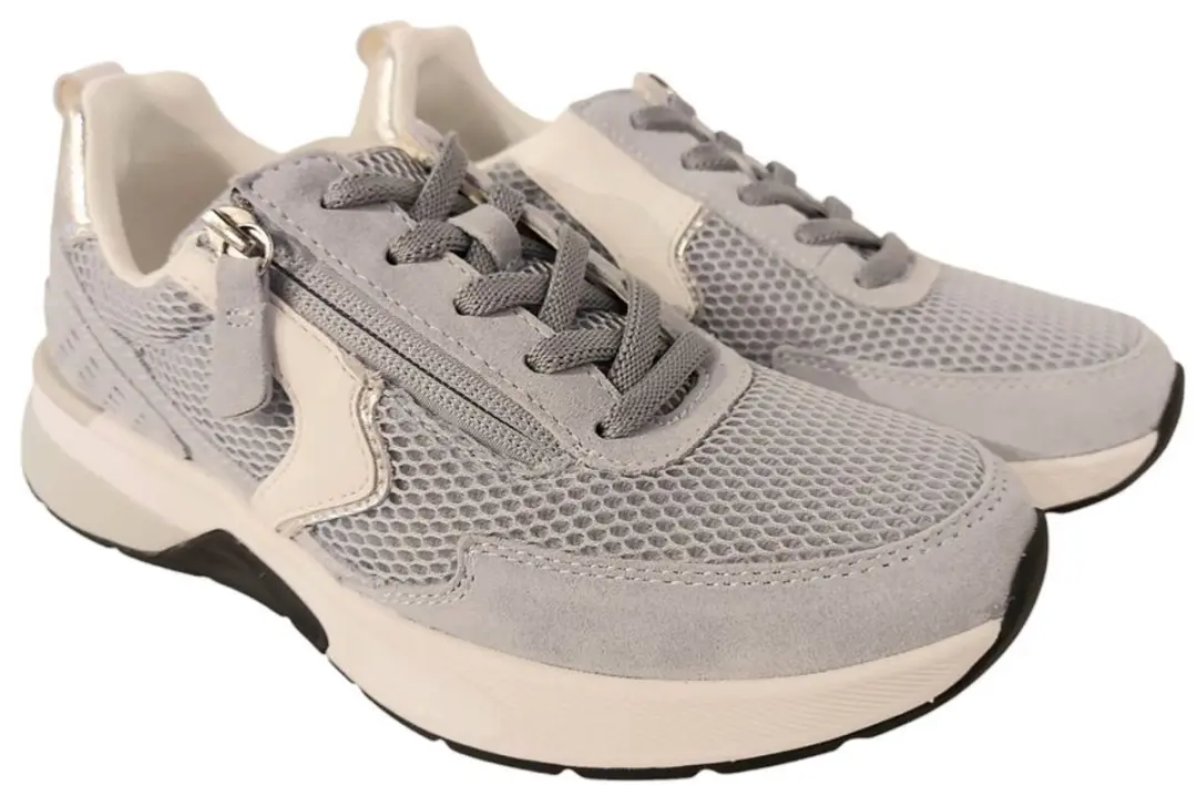 Gabor Rollingsoft Sneaker 66.848.36 Blauw Grijs