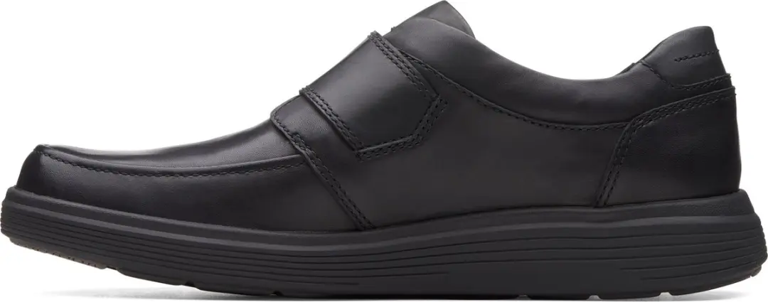 Clarks Klittenbandschoen Un Abode Strap Zwart Wijdte G