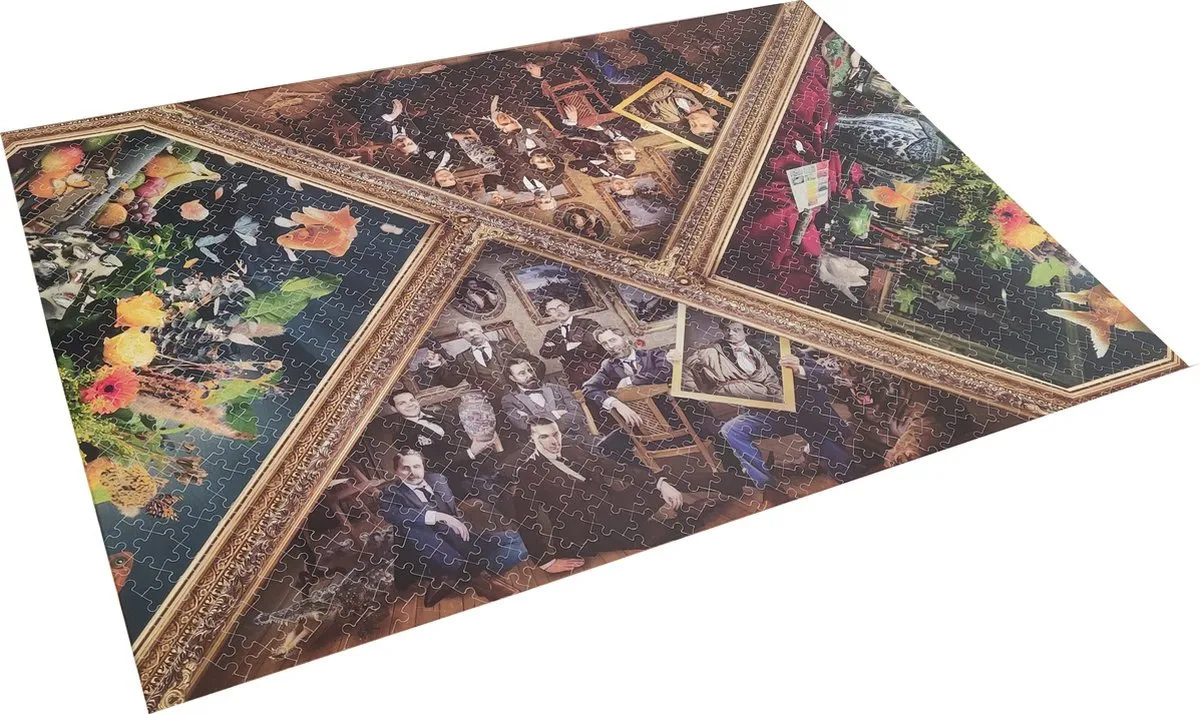 Goliath Scene of the Crime De Verdwijning van een Artiest - 980 Puzzelstukjes Multicolor