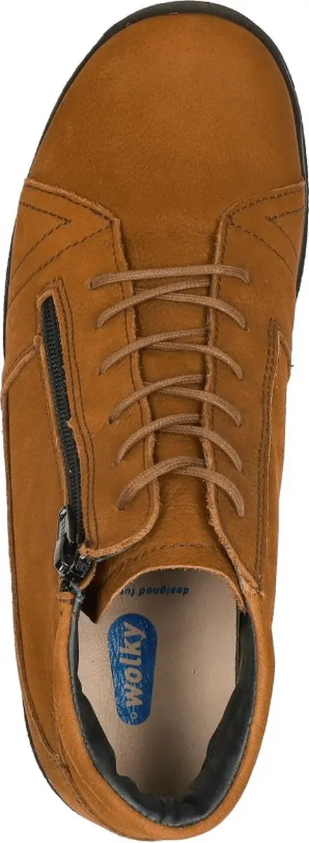 Wolky Why Veterschoenen Hoog - Cognac - Maat 43 - afbeelding 5 van 6