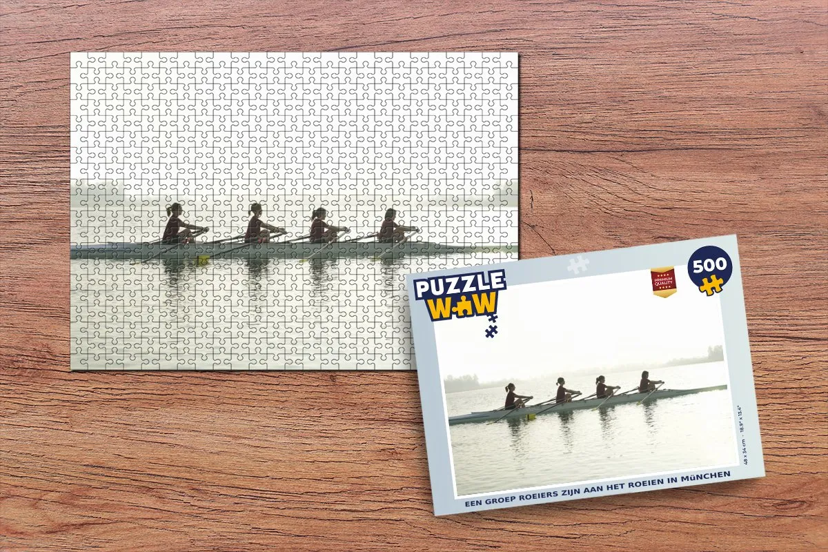 PuzzleWow Legpuzzel München 500 Stuks - Multicolor