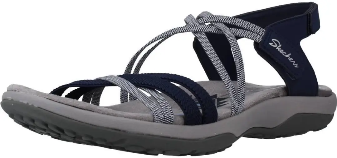 Skechers Reggae Slim–Takes Two 163112-NVY Sandalen - Marineblauw