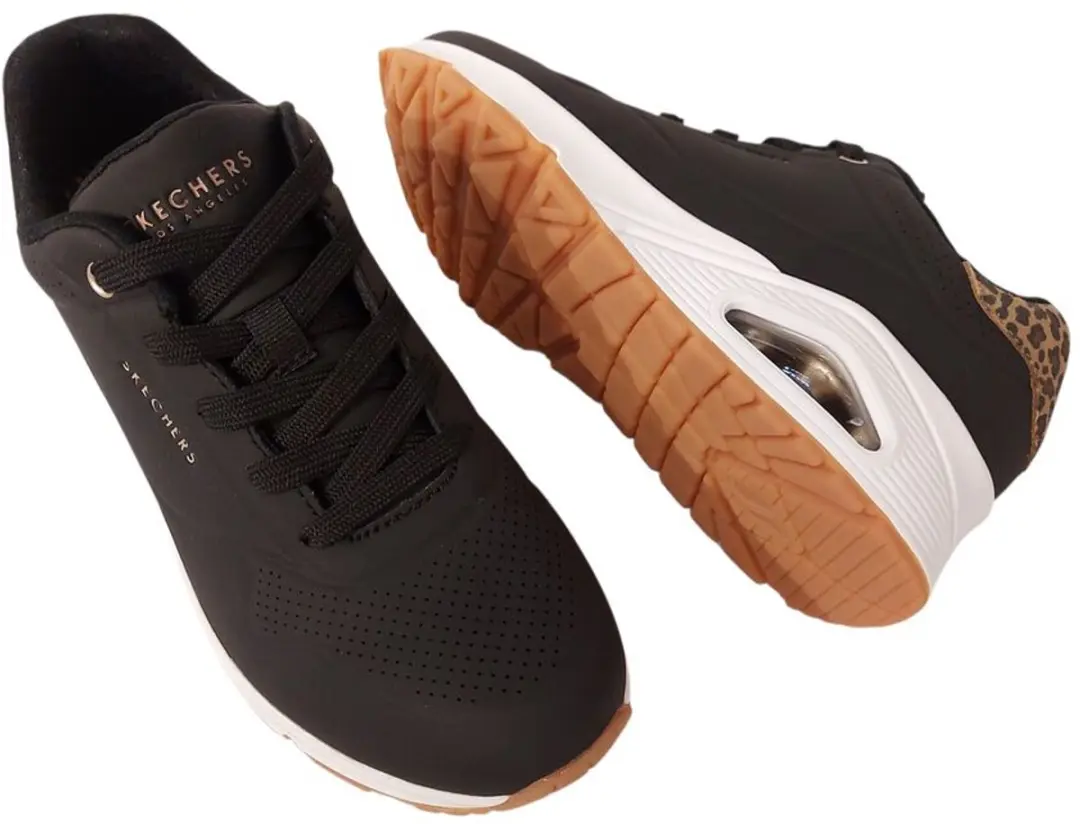 Skechers 177093 Sneaker - Zwart Luipaard - afbeelding 3 van 4