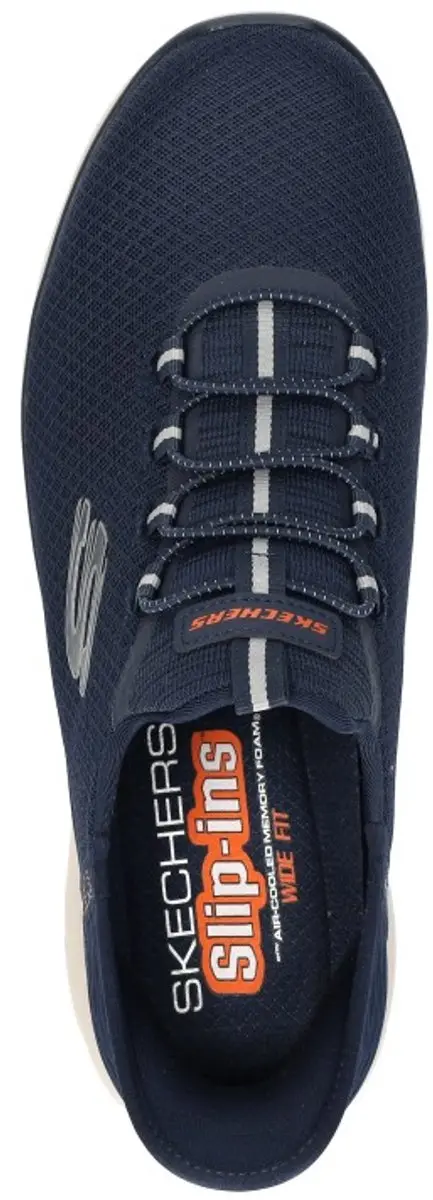 Skechers Slip-Ins Summits Sportief - Wide Fit - Blauw - afbeelding 4 van 6