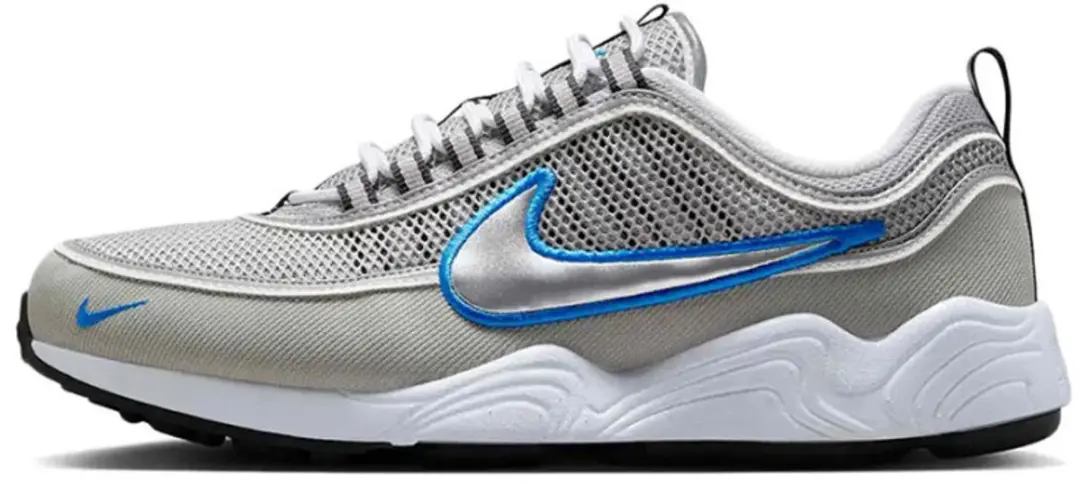 Nike Air Zoom Spiridon SP 'Metallic Silver Blue'