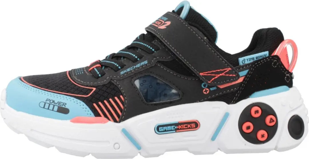 Skechers Gametronix 2.0 402270L-BKMT Sneakers - Zwart - afbeelding 2 van 6
