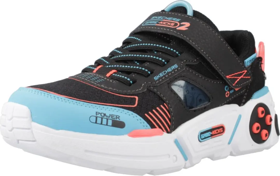 Skechers Gametronix 2.0 402270L-BKMT Sneakers - Zwart - afbeelding 3 van 6