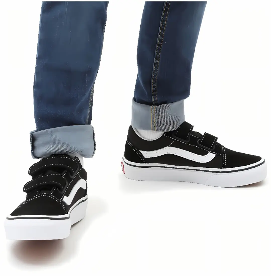 Vans Old Skool Velcro Sneakers - 27.5 - afbeelding 5 van 6