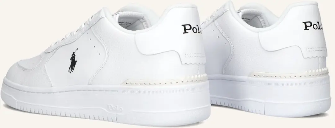 POLO RALPH LAUREN Masters Court Low Top Sneakers 41 - Wit - afbeelding 6 van 6