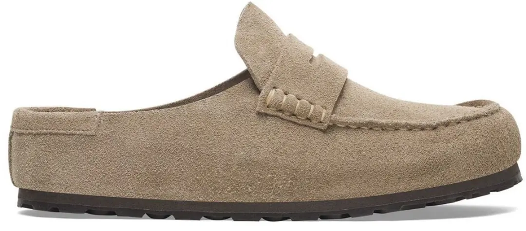 Birkenstock Naples Wrapped Dames Loafer - Taupe Maat 41