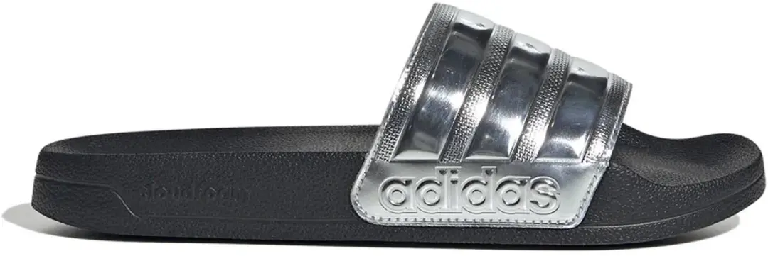 Adidas Adilette Shower Slippers Zwart,Zilver EU 44 1/2
