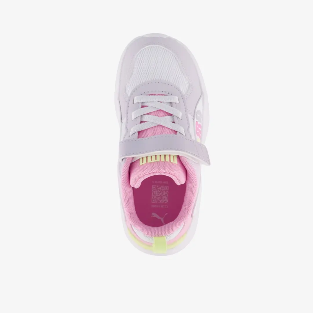 PUMA Trinity 2 LT AC+ Meisjes Sneakers - Roze/Geel - afbeelding 6 van 6