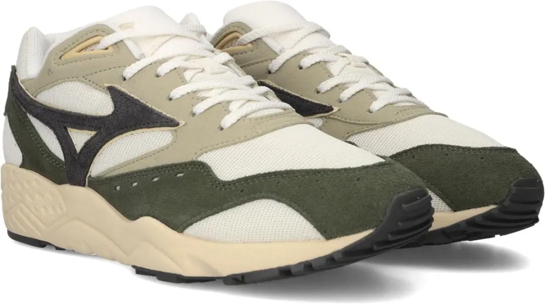Mizuno Contender Sneakers - Textiel - Heren - Groen - Maat 41 - afbeelding 4 van 6