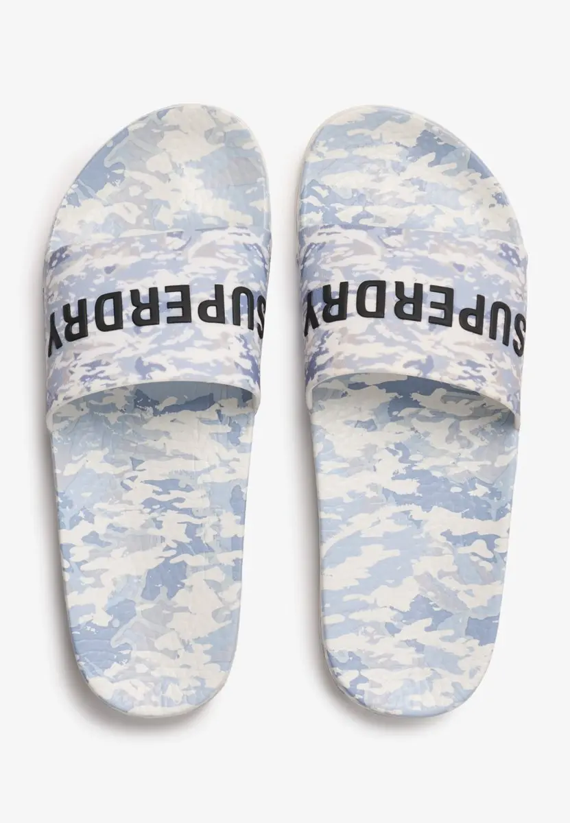 Superdry Camo Print Badslippers Heren - afbeelding 5 van 6