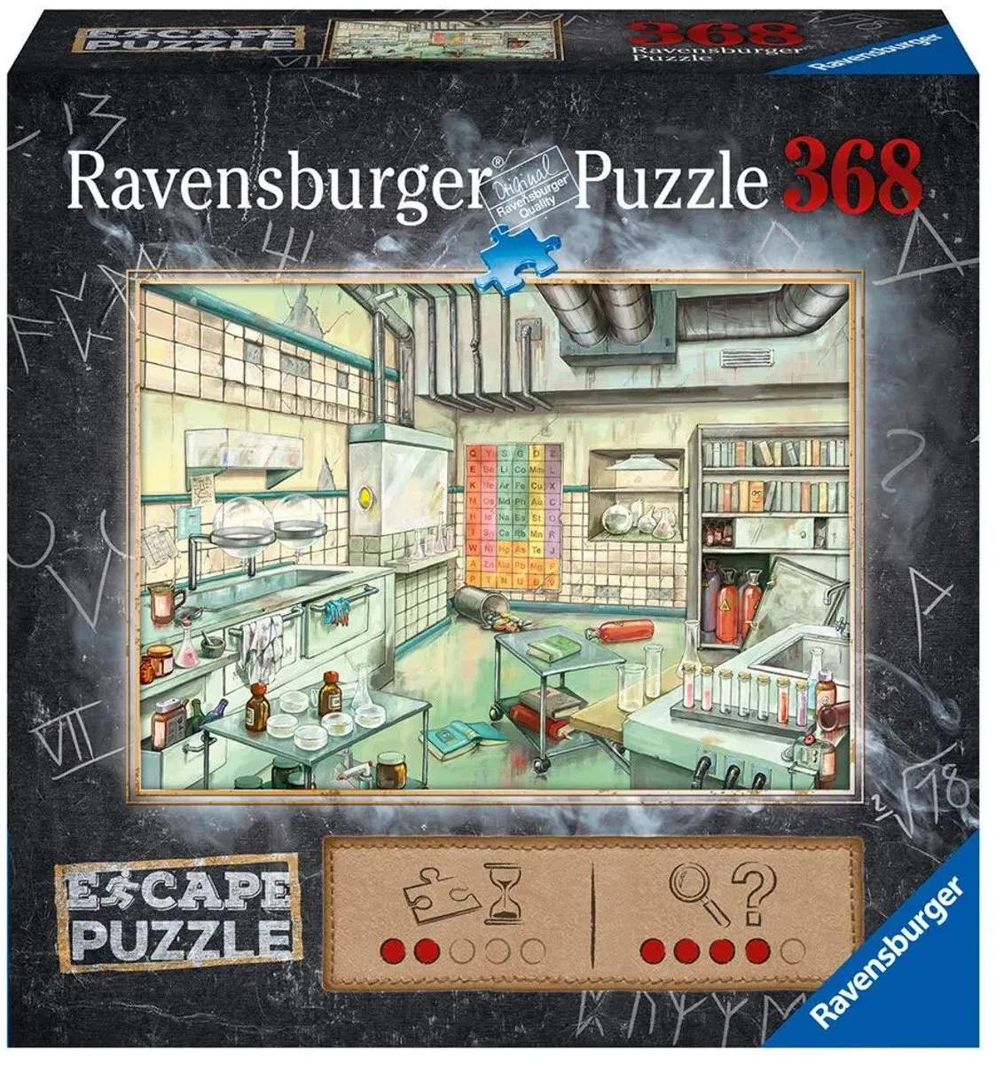 Ravensburger Escape Puzzle Chemistry Lab 368 Stuks - Multicolor