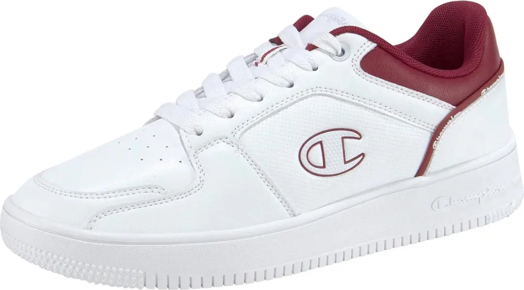 Champion RD 2.0 LOW heren sneaker S21906-CHA-WW011 wit/rood