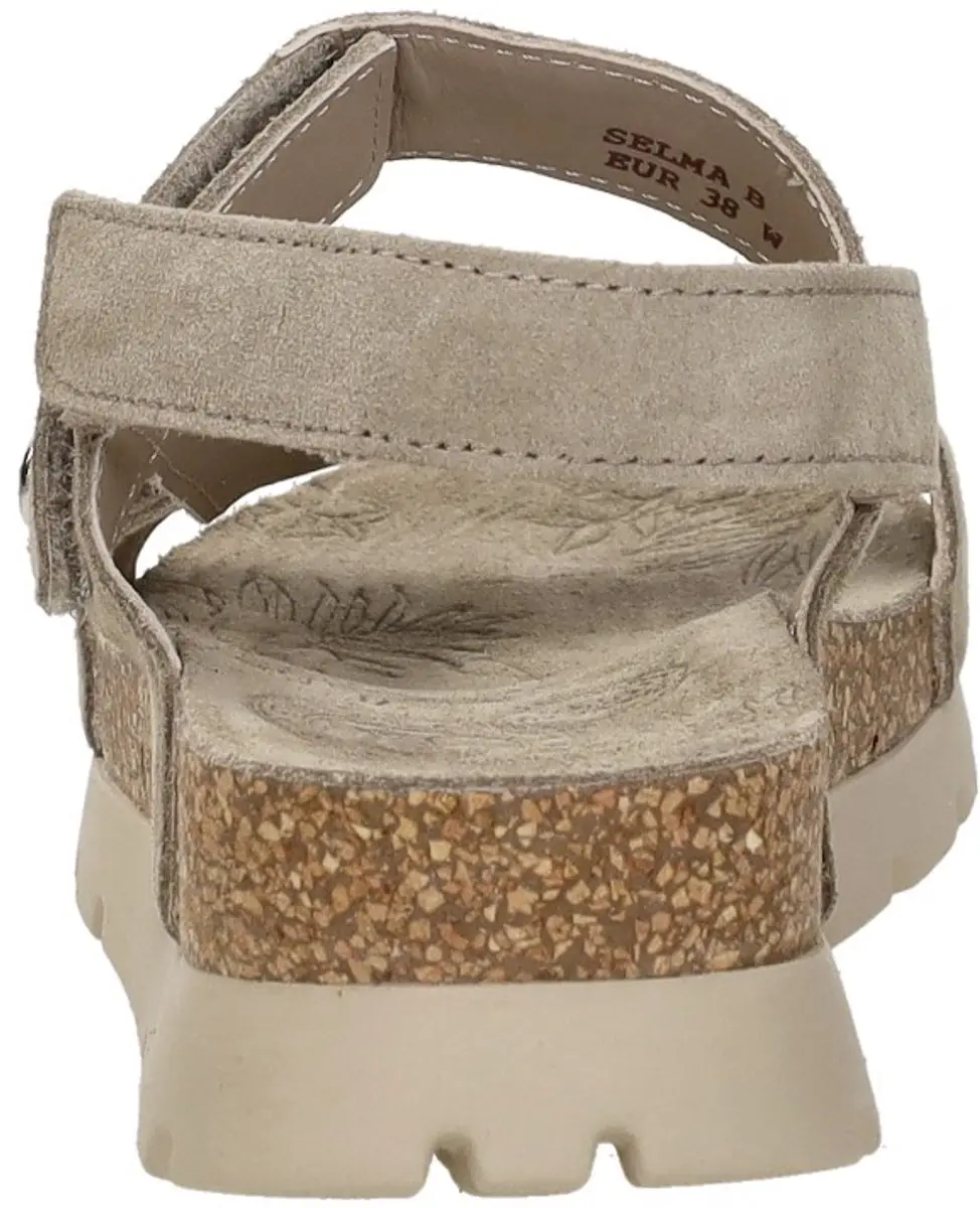 Panama Jack Selma Sandalen taupe Suede - Maat 40 - afbeelding 5 van 6