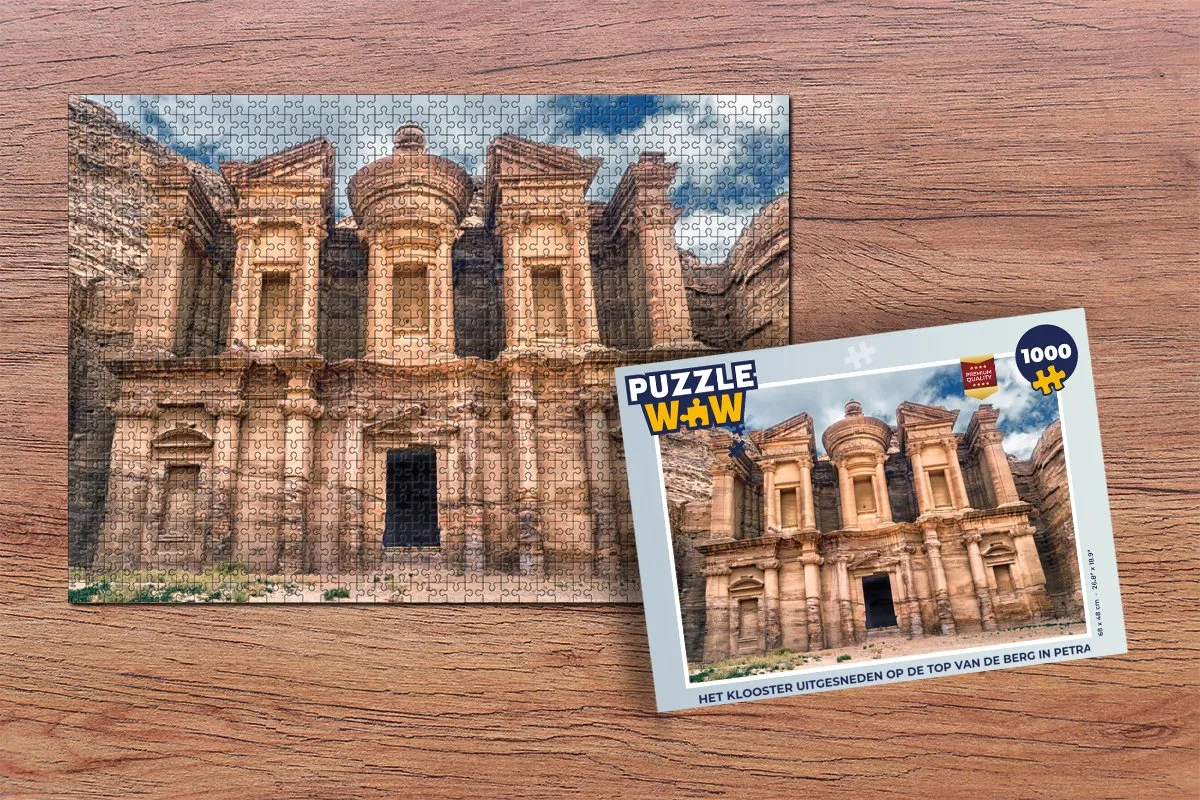 PuzzleWow Petra - Legpuzzel 1000 Stuks - Multicolor