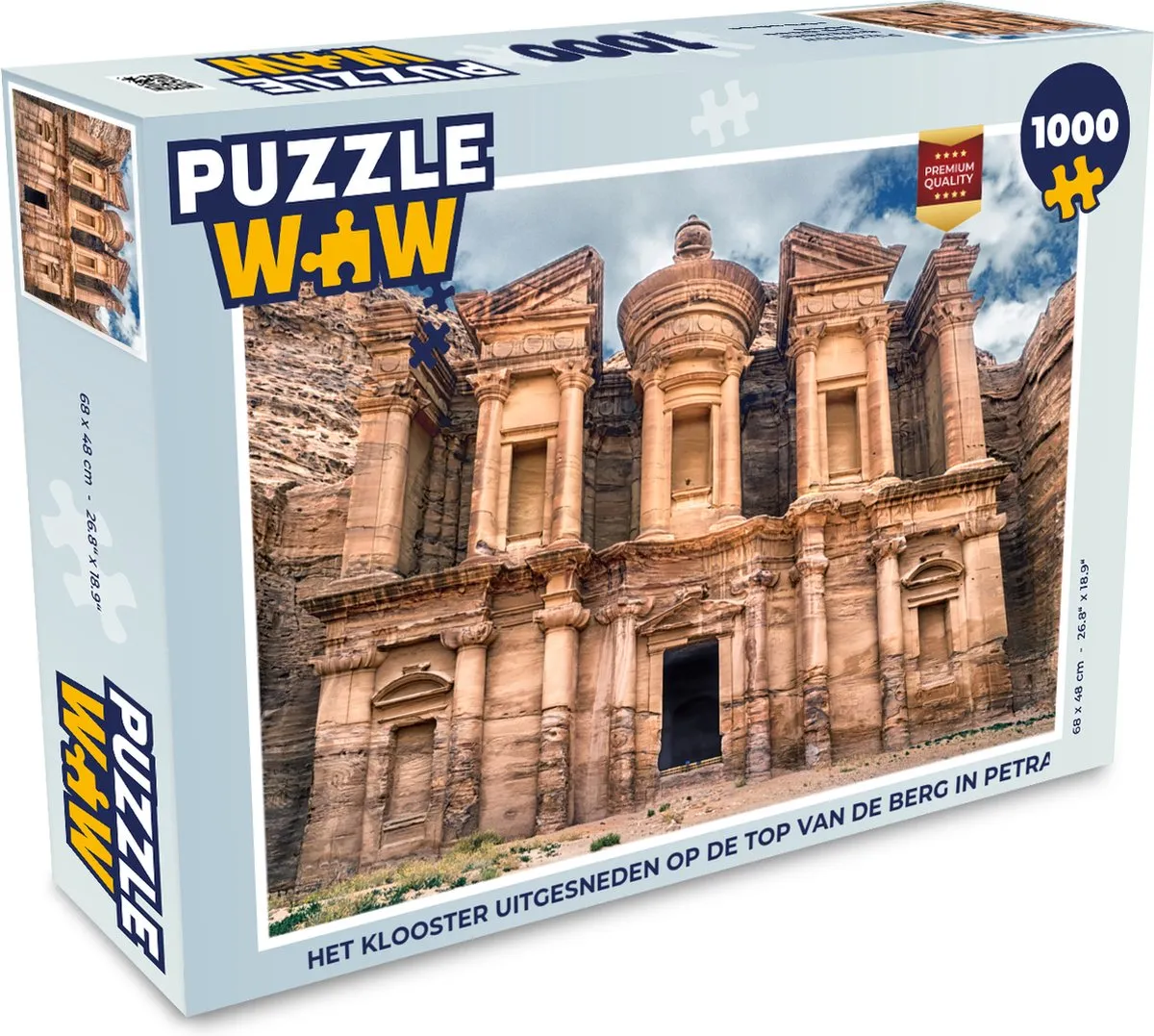 PuzzleWow Petra - Legpuzzel 1000 Stuks - Multicolor