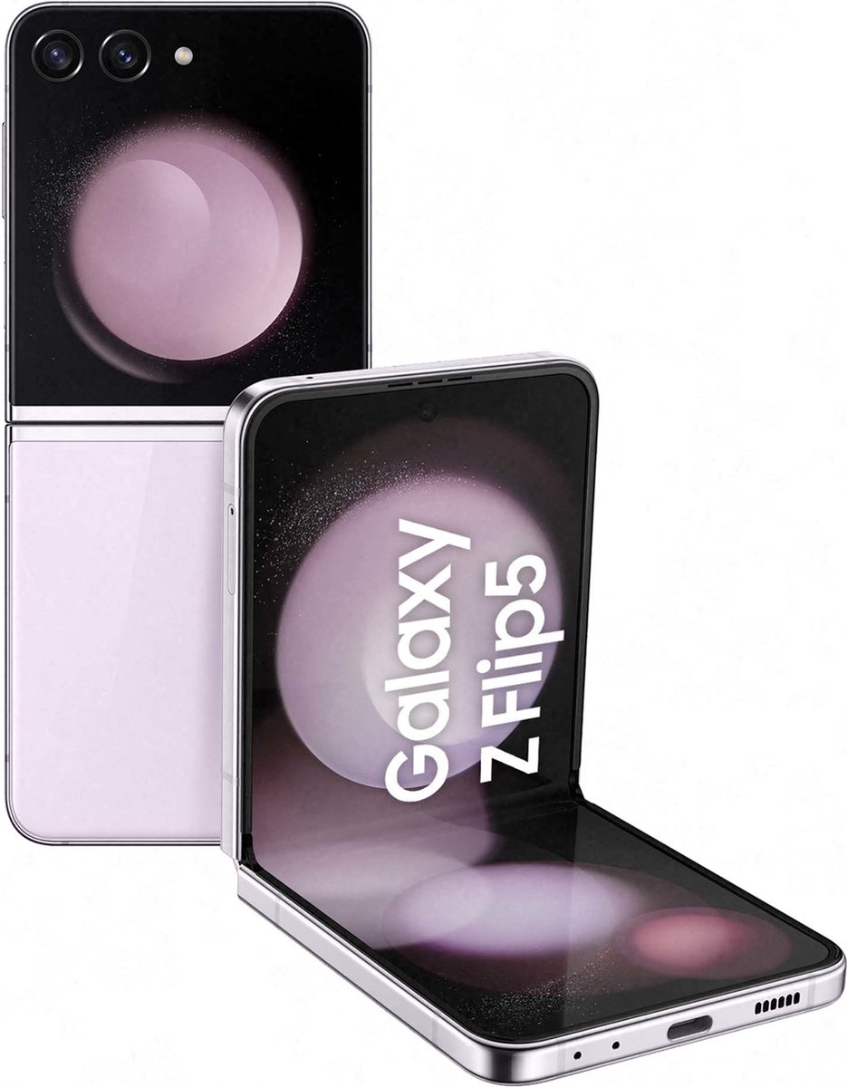 Samsung Galaxy Z Flip5 SM-F731B 17 cm (6.7') Dual SIM Android 13 5G USB Type-C 8 GB 512 GB 3700 mAh Lavendel