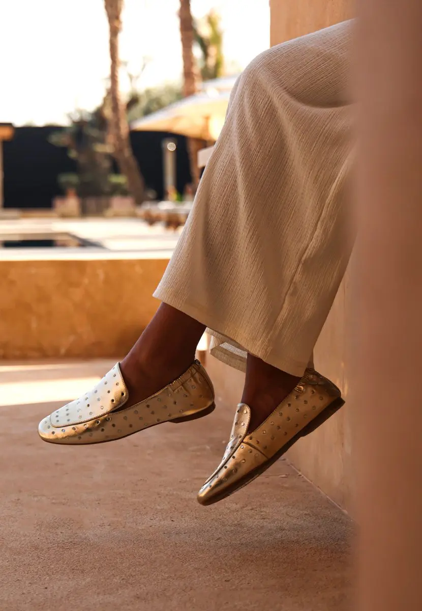 Mexx Rozy Lemon Loafer Dames - Goud - afbeelding 4 van 6