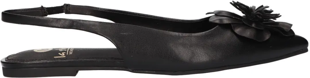 La Strada Slingback Zwart Synthetisch