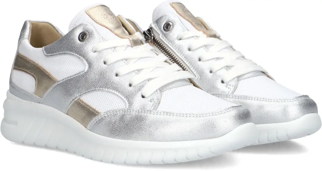 Hartjes Wave Sneakers Dames - Wit - Maat 42