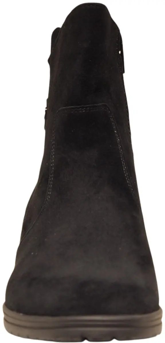 Hartjes Hip Boot Enkellaarzen - Zwart Suède - afbeelding 5 van 6