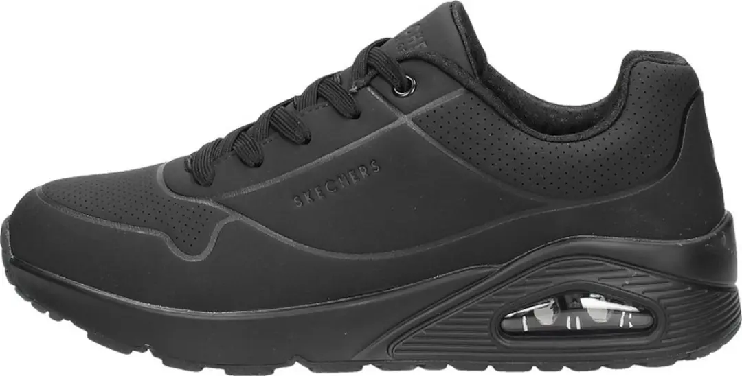 Skechers UNO-STAND ON AIR Jongens Sneakers - Zwart - afbeelding 2 van 6