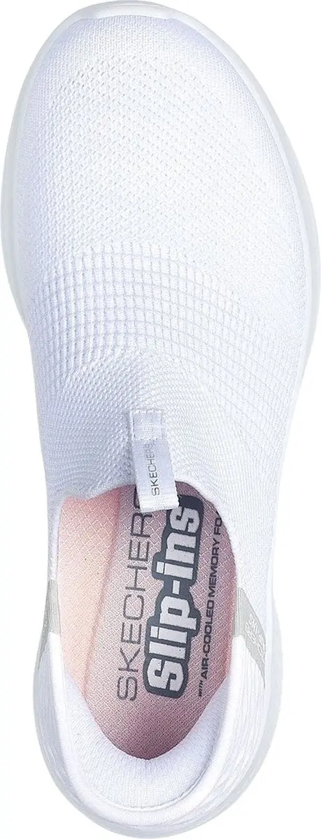 Skechers Hands Free Ultra Flex Sneakers 135206 - Wit - afbeelding 6 van 6