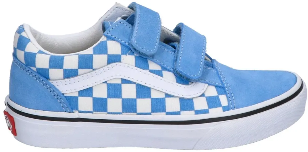 Vans Old Skool V Sneakers JR Blauw 32